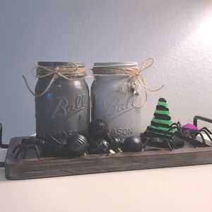 Mason Jar Decor Halloween